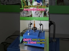 1-25ml Pharmaceutical Borosilicate Glass Ampoule Filling Sealing Machine for Cosmetic