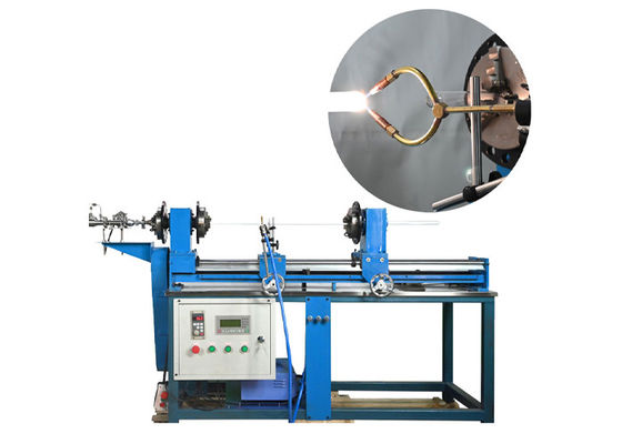 Oxyhydrogen Flame Torch Glass Blowing Lathe Machine Tube Diameter 8-150mm