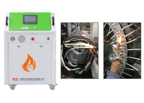Industrial Oxyhydrogen Gas Generator For Welding Copper Wire Brazing