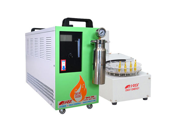 Flame Tip Oxyhydrogen Glass Ampoule Sealing Machine Auto Rotating