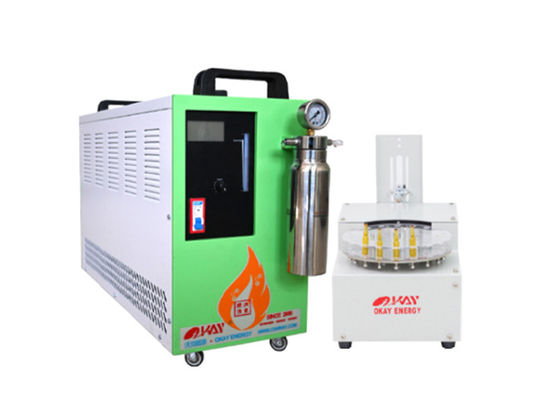Flame Tip Oxyhydrogen Glass Ampoule Sealing Machine Auto Rotating