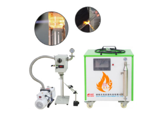 Oxyhydrogen Rotary Quartz Vacuum Sealing Machine 0-1000L/H