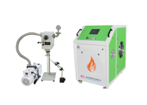Rotary Vacuum Sealing System Scientific Fused Silica Glass Melting Machine
