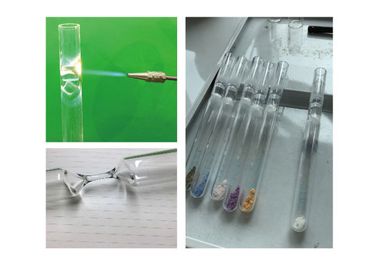 Lab Oxy-Hydrogen Flame Fused Silica Ampoule Vacuum Sealing Machine