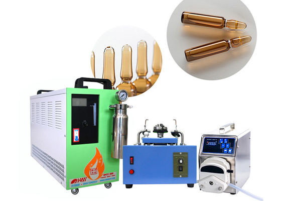 Double Oxyhydrogen Glass Ampoule Sealing Machine Portable For Laboratory