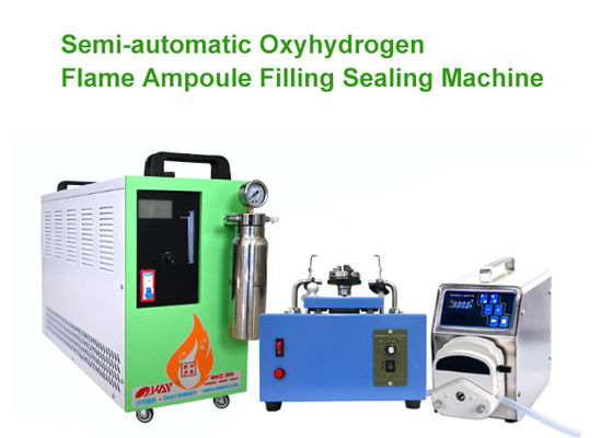 Bench Top Rotatable Hho Generator Portable Ampoule Flame Sealing Machine