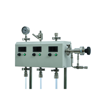 Adjustable Gas Output 3000°C Temperature Rotary Quartz Vacuum Sealing Machine with Vacuum Guage