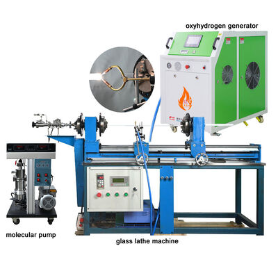 Electric Glass Lathe Machine with 2000mm Workpiece Capacity and 1-100 R.p.m Spindle Speed for Precision Glass Processing